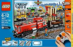 Red Cargo Train #3677 LEGO Train Prices