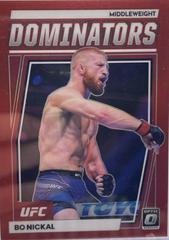 Bo Nickal [Red] #25 Ufc Cards 2023 Panini Donruss Optic UFC Dominators Prices