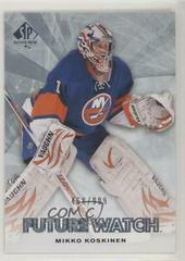 Mikko Koskinen #206 Hockey Cards 2011 SP Authentic Prices