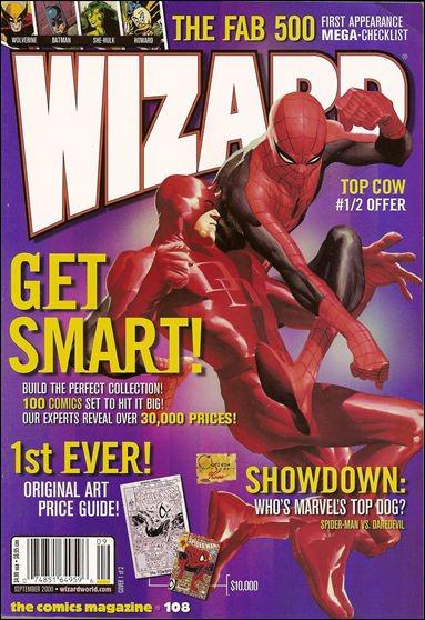 Wizard Magazine #108 (2000) Comic Books Wizard Magazine