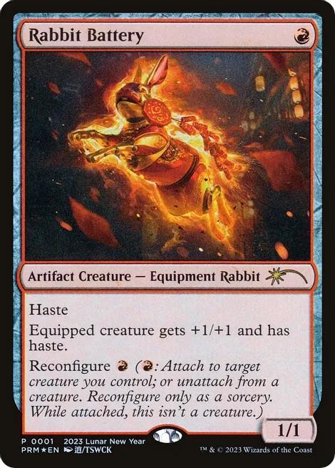 Rabbit Battery [Year Of Rabbit] #1 Magic Promo