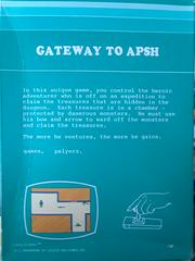 Manual (Back Of Box) | Gateway to Apsh Colecovision
