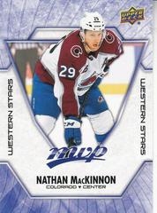 Nathan MacKinnon Hockey Cards 2021 Upper Deck MVP Western Stars Prices