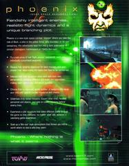 Back Cover | Phoenix: Deep Space Resurrection PC Games