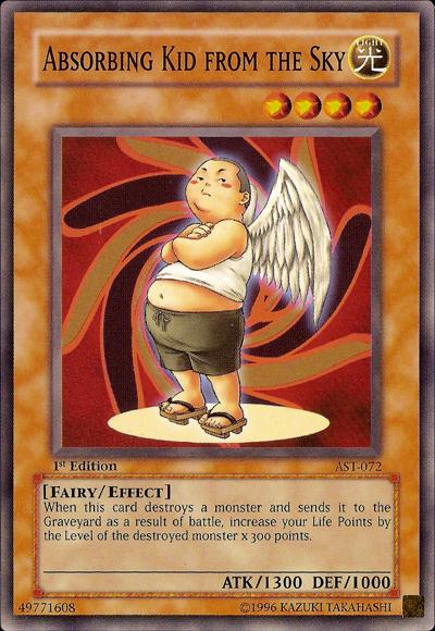 Absorbing Kid from the Sky [1st Edition] AST-072 YuGiOh Ancient Sanctuary