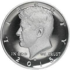 2015 S [SILVER PROOF] Coins Kennedy Half Dollar Prices