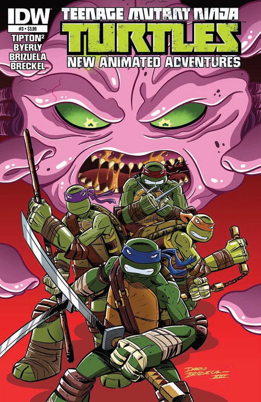 Teenage Mutant Ninja Turtles: New Animated Adventures #3 (2013) Comic Books Teenage Mutant Ninja Turtles: New Animated Adventures