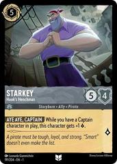 Starkey - Hook's Henchman [Foil] #191 Lorcana First Chapter Prices