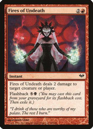 Fires of Undeath [Foil] Magic Dark Ascension