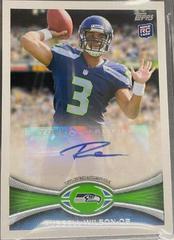 Russell Wilson [Autograph] Football Cards 2012 Topps Prices