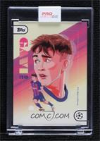 Gavi by Dan Leydon Soccer Cards 2022 Topps Project 22 Prices