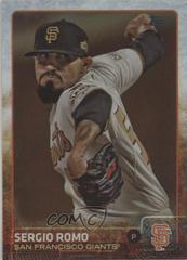 Sergio Romo [Rainbow Foil] #US381 Baseball Cards 2015 Topps Update Prices