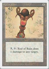 Rod of Ruin Magic Revised Prices