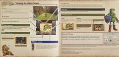 Manual Inside | Zelda Ocarina of Time 3D PAL Nintendo 3DS