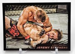 Jeremy Stephens [Onyx] #117 Ufc Cards 2011 Topps UFC Moment of Truth Prices