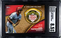 Carl Yastrzemski [Gold] #CA-CY Baseball Cards 2023 Topps Crowning Achievements Commemorative Patch Prices