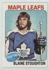 Blaine Stoughton Hockey Cards 1975 Topps Prices