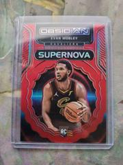 Evan Mobley [Red] #1 Basketball Cards 2021 Panini Obsidian Supernova Prices