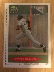 Gerald Williams Baseball Cards 1991 Classic Best Prices