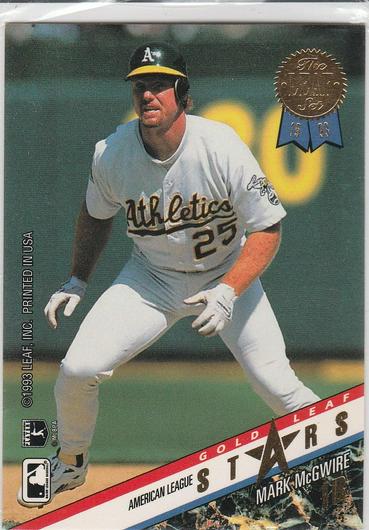 Will Clark, Mark McGwire | Ungraded | 1993 Leaf Gold All Stars