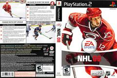 Slip Cover Scan By Canadian Brick Cafe | NHL 08 Playstation 2