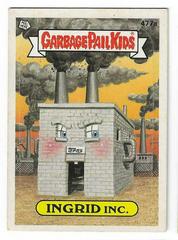 INGRID Inc. 1988 Garbage Pail Kids Prices