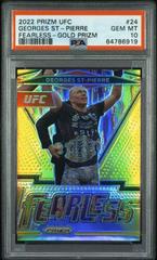 Georges St Pierre [Gold] Ufc Cards 2022 Panini Prizm UFC Fearless Prices