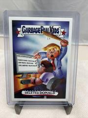 Deleted DONALD Garbage Pail Kids Trumpocracy Prices