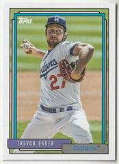 Trevor Bauer Baseball Cards 2021 Topps Update 1992 Redux Prices
