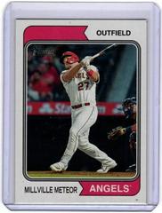 Mike Trout [Nickname Variation] #5 Baseball Cards 2023 Topps Heritage Prices