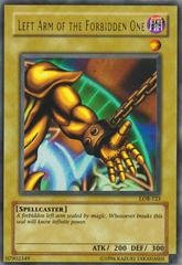 Left Arm of the Forbidden One YuGiOh Legend of Blue Eyes White Dragon Prices