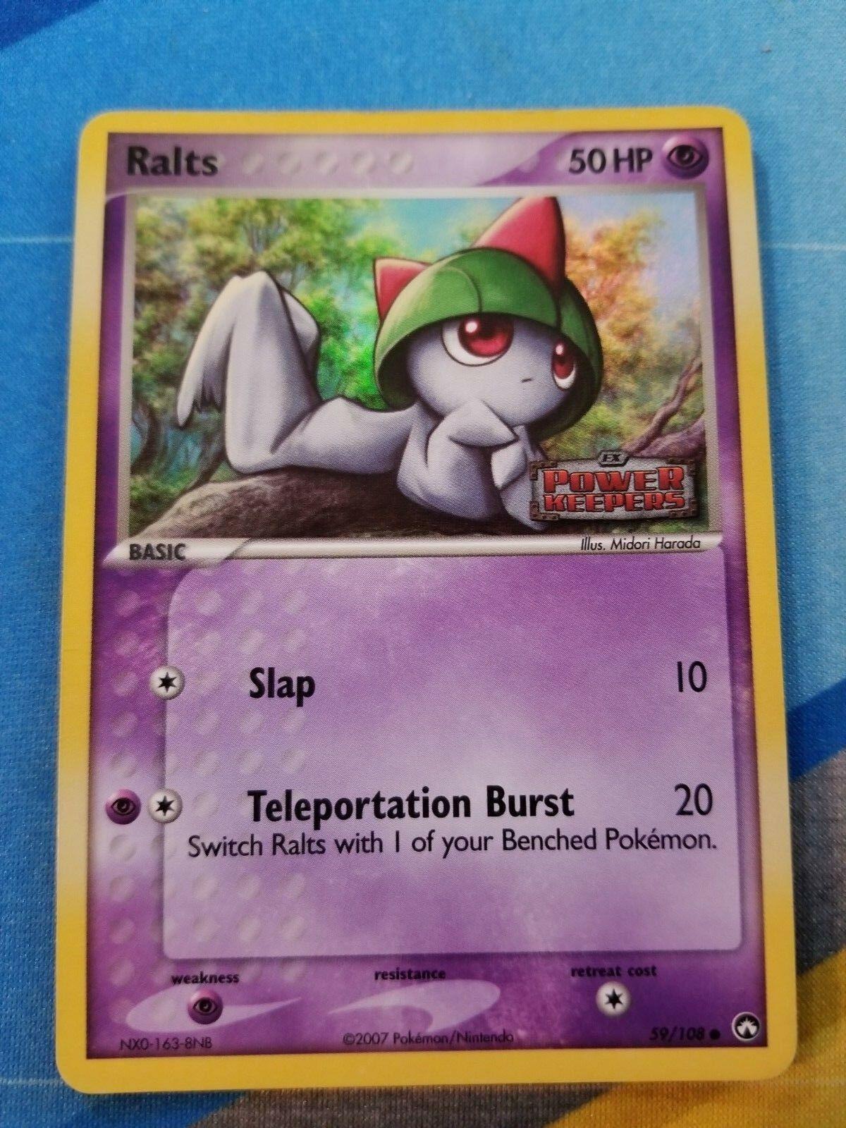 Ralts [Reverse Holo] #59 Pokemon Power Keepers