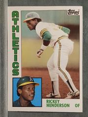 Ricky Henderson #19 Baseball Cards 1984 Topps Super Prices