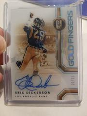 Eric Dickerson Football Cards 2022 Panini Gold Standard Fingers Autographs Prices