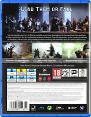 Cover (Back) | Dragon Age Inquisition PAL Playstation 4