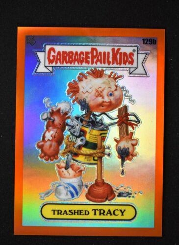 TRASHED TRACY [Orange] #129b 2021 Garbage Pail Kids Chrome