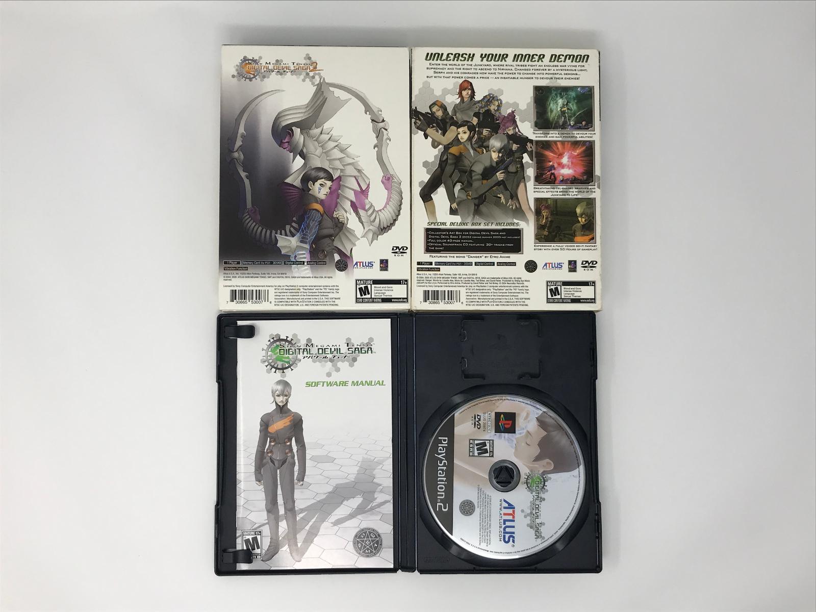 Shin Megami Tensei Digital Devil Saga [Deluxe Box] Item, Box, and