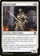 Martyr's Soul [Foil] Magic Modern Horizons Prices
