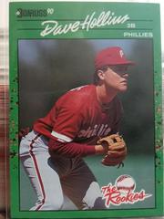Dave Hollins Baseball Cards 1990 Panini Donruss Rookies Prices