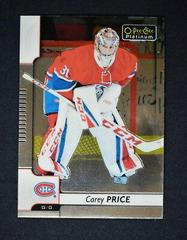 Carey Price #100 Hockey Cards 2017 O Pee Chee Platinum Prices