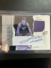 Luke Walton [Signed Jersey] Basketball Cards 2003 Spx Prices