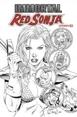 Immortal Red Sonja [Liefeld Sketch] Comic Books Immortal Red Sonja Prices