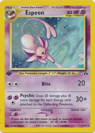 Espeon 1st Edition 1 Prices Pokemon Neo Discovery Pokemon Cards espeon-1st-edition-1-prices-pokemon-neo-discovery-pokemon-cards