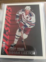 Brian Leetch [first team all star] #37 Hockey Cards 1994 Topps OPC Premier Prices