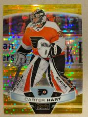Carter Hart [Seismic Gold] Hockey Cards 2019 O Pee Chee Platinum Prices