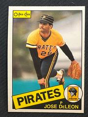 Jose DeLeon #385 Baseball Cards 1985 O Pee Chee Prices