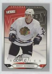 Brent Seabrook Hockey Cards 2005 Upper Deck Victory Prices