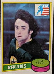 Jim Craig #22 Hockey Cards 1980 O-Pee-Chee Prices