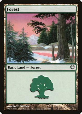 Forest #383 Magic Coldsnap Theme Decks