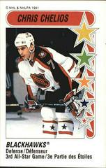 Chris Chelios #329 Hockey Cards 1991 Panini Stickers Prices